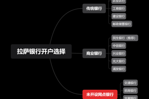 拉萨企业开立对公账户有哪些银行可以选择？推荐选择哪一个？