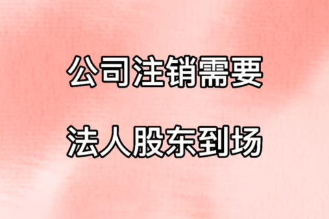 拉萨公司注销，需要法人、股东到场吗？