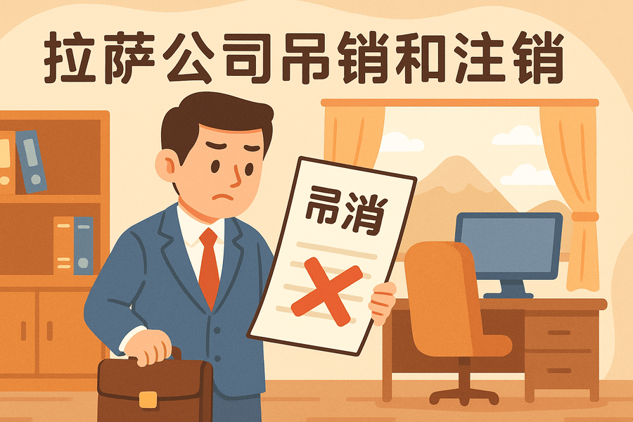 拉萨公司吊销和注销有什么区别？详解两者法律后果及处理方法